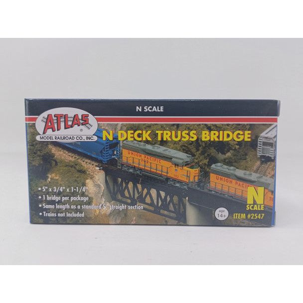 N DECK TRUSS BRIDGE - Atlas Track - ModelCars.com