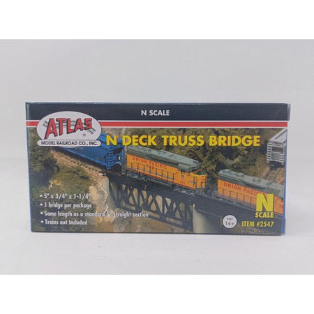 N DECK TRUSS BRIDGE - Atlas Track - ModelCars.com