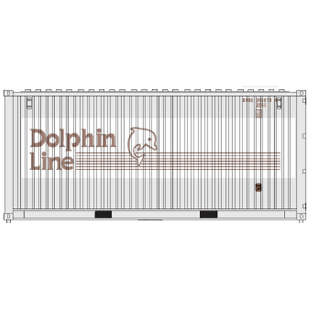 N DOLPHIN LINE 20'CONT 2P - Jacksonville Terminal Co - ModelCars.com