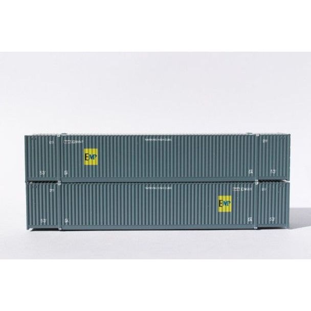 N EMHU FADED 53'CONT 2PK - Jacksonville Terminal Co - ModelCars.com