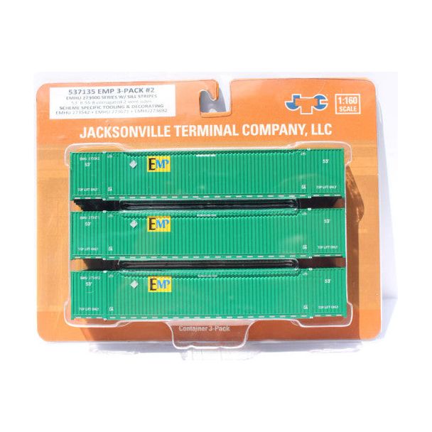 N EMP 53' 3/PK NEW 2 - Jacksonville Terminal Co - ModelCars.com
