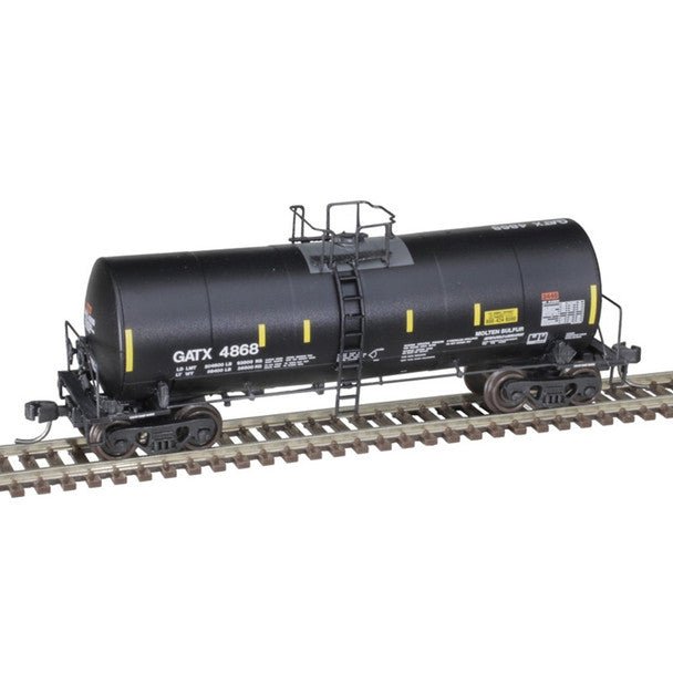N GATX TRINITY 4856 B/W/Y - Atlas Track - ModelCars.com