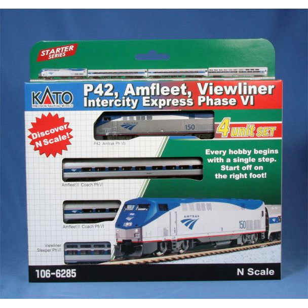 N GE P42 AMFLEET PHVI SET - Kato - ModelCars.com