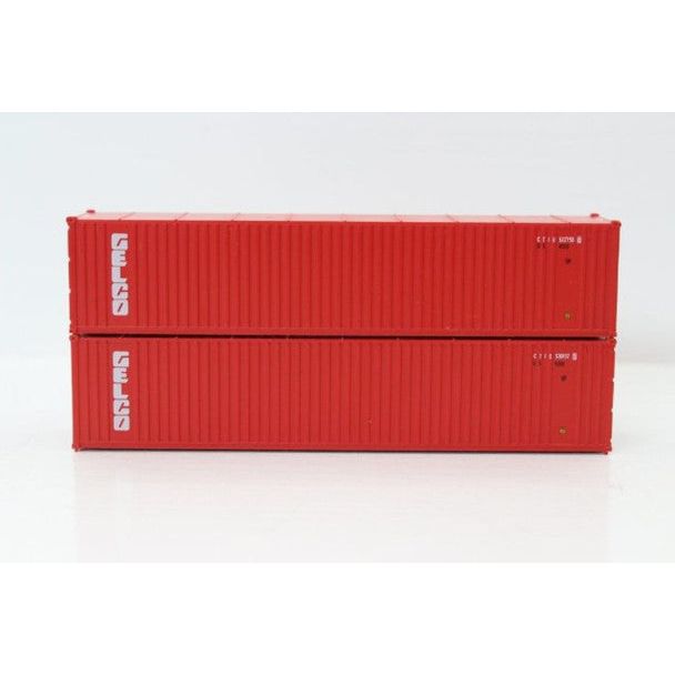 N GELCO 40'CONTAIN 2PK - Jacksonville Terminal Co - ModelCars.com