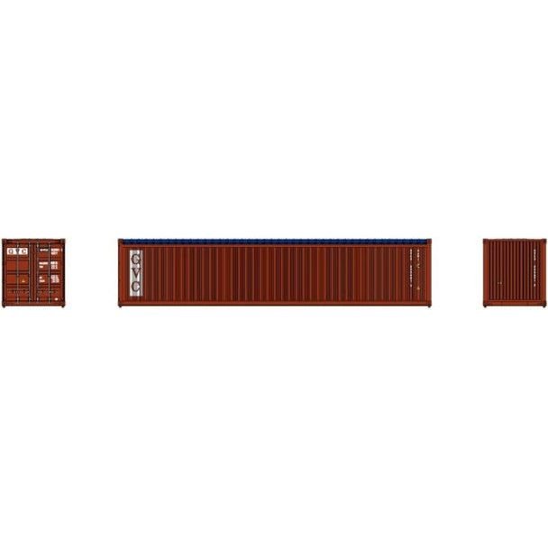 N GVC(BROWN)40'CONTAINER - Jacksonville Terminal Co - ModelCars.com