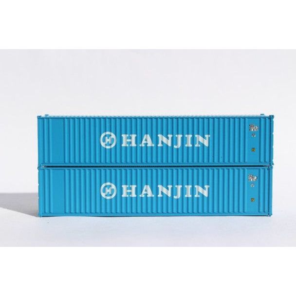 N HANJIN 40'CONTAINER 2PK - Jacksonville Terminal Co - ModelCars.com