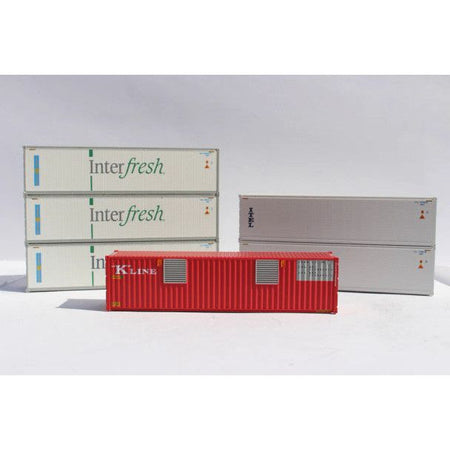 N HC REEFER SET 40' 6PK - Jacksonville Terminal Co - ModelCars.com
