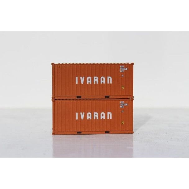 N IVARAN 20'CONTAINER 2PK - Jacksonville Terminal Co - ModelCars.com