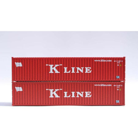 N KLINE KKFU 40'CONT 2PK - Jacksonville Terminal Co - ModelCars.com
