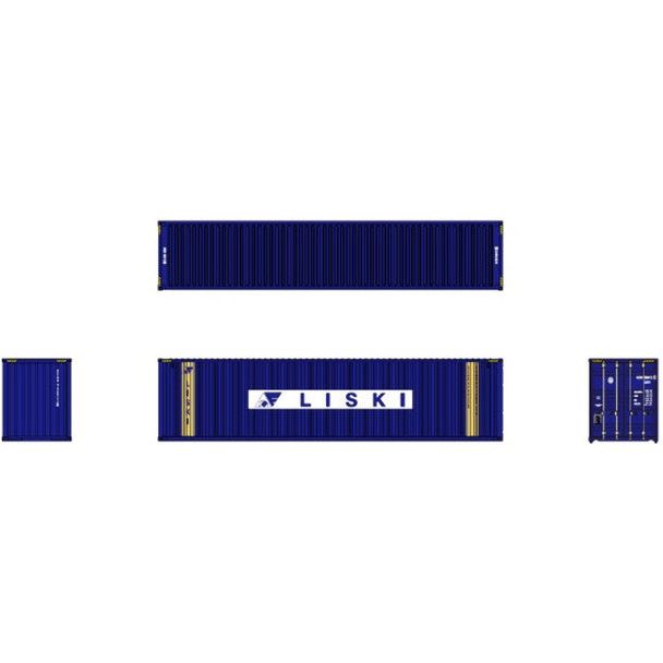 N LISKI 40'CONTAINER - Jacksonville Terminal Co - ModelCars.com