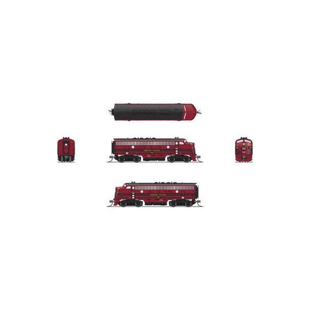 N LV EMD F3A 512 CORN R/B - Broadway Ltd - ModelCars.com