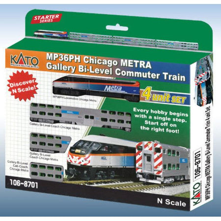 N METRA MP36PH 4 - CAR SET - Kato - ModelCars.com