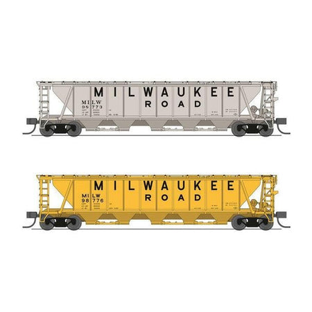 N MILW H32 HOPPER 2PK - Broadway Ltd - ModelCars.com