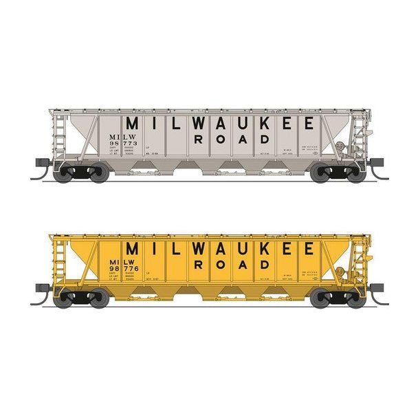 N MILW H32 HOPPER 2PK - Broadway Ltd - ModelCars.com