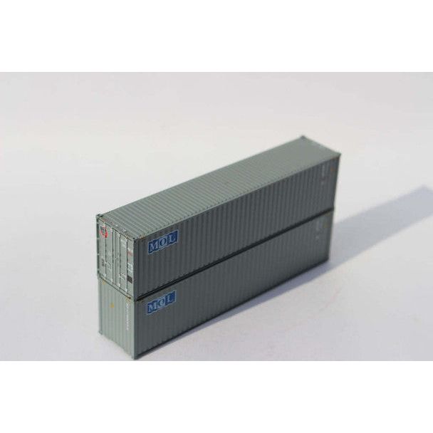 N MITSUI OSK 40' CONT 2PK - Jacksonville Terminal Co - ModelCars.com