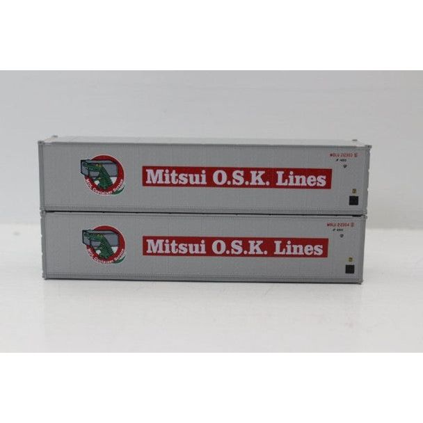 N MITUI 40'CONTAIN 2PK - Jacksonville Terminal Co - ModelCars.com