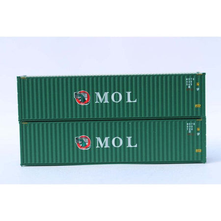 N MOL GREEM 40' CONT 2PK - Jacksonville Terminal Co - ModelCars.com