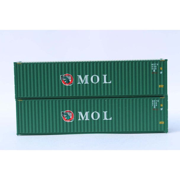 N MOL GREEM 40' CONT 2PK - Jacksonville Terminal Co - ModelCars.com