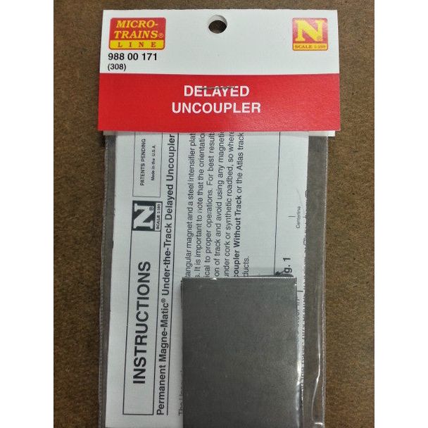 N PERM MAG UDR TRK 308 1P - Micro - Trains - ModelCars.com