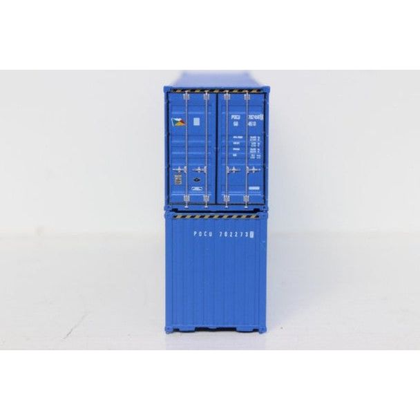 N P&O 4O'CONTAINER 2PK - Jacksonville Terminal Co - ModelCars.com