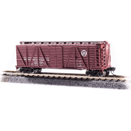 N PRR STOCK CAR 2PK NO SD - Broadway Ltd - ModelCars.com