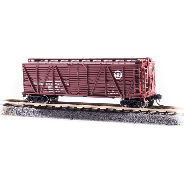 N PRR STOCK CAR 2PK NO SD - Broadway Ltd - ModelCars.com