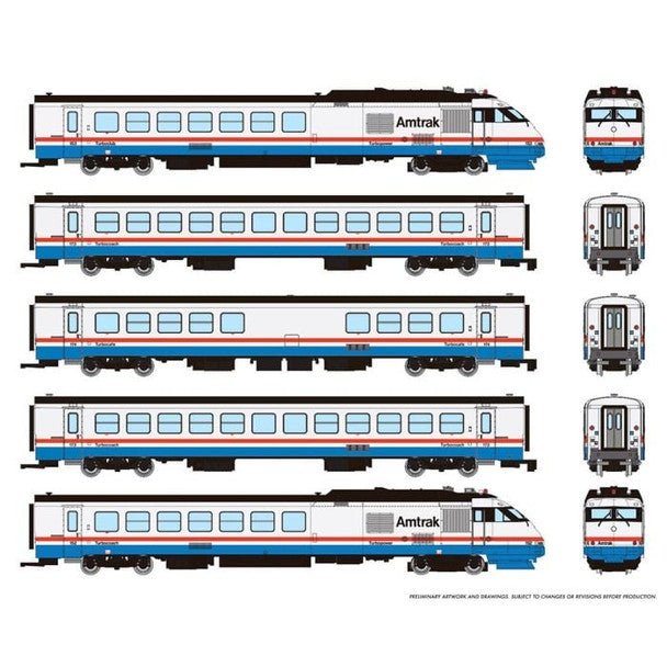N RLT TURBOLINER SET 2 - Rapido - ModelCars.com