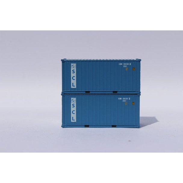 N SAFMARINE/SMBT 20' 2PK - Jacksonville Terminal Co - ModelCars.com