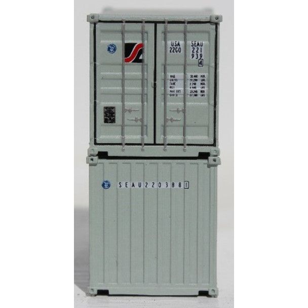 N SEALAND 20'CONTAIN 2PK - Jacksonville Terminal Co - ModelCars.com
