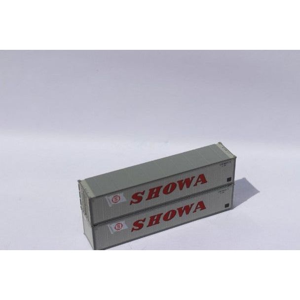 N SHOWA 40'CONTAINER 2PK - Jacksonville Terminal Co - ModelCars.com