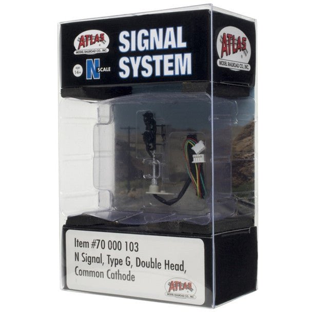 N SIGNAL,TYPE G,DBL HEAD - Atlas Track - ModelCars.com