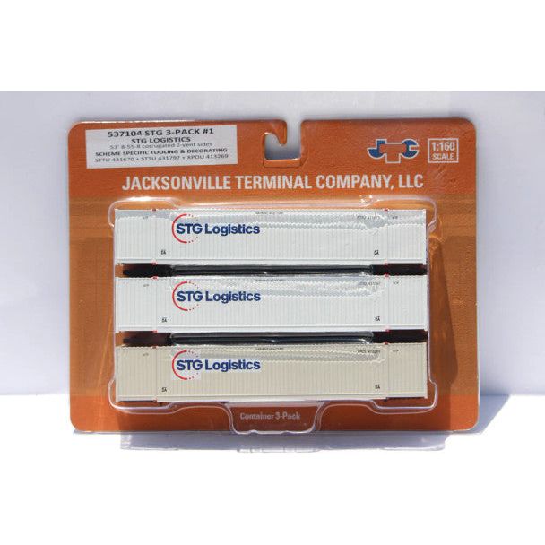 N STG&XPO CONT SET 1 3PK - Jacksonville Terminal Co - ModelCars.com