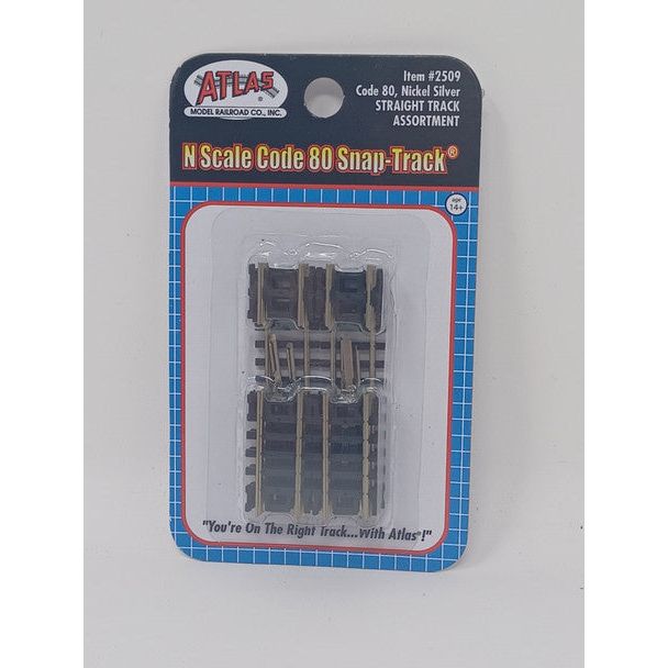 N STRAIGHT TRACK ASST. - Atlas Track - ModelCars.com