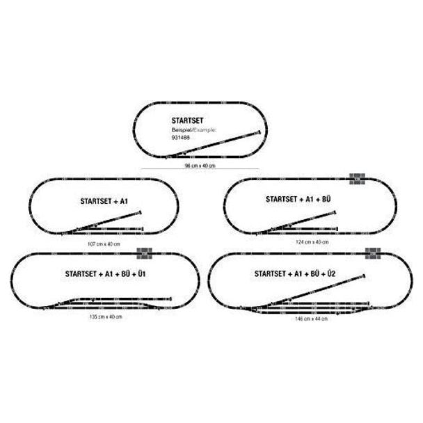 N TRACK SET A1 - Fleischmann - ModelCars.com