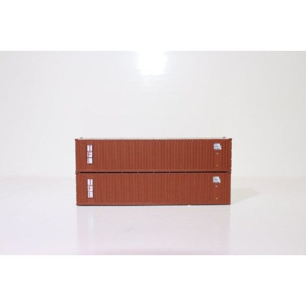 N TRANS FREIG 40'CONT 2PK - Jacksonville Terminal Co - ModelCars.com