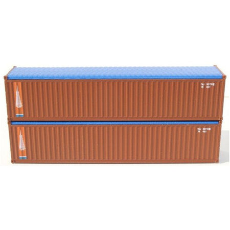 N TRANS PYRA 40'CONTAINER - Jacksonville Terminal Co - ModelCars.com