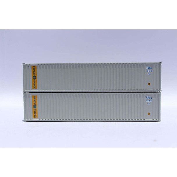 N TRANSOCEAN 40'CONT 2PK - Jacksonville Terminal Co - ModelCars.com