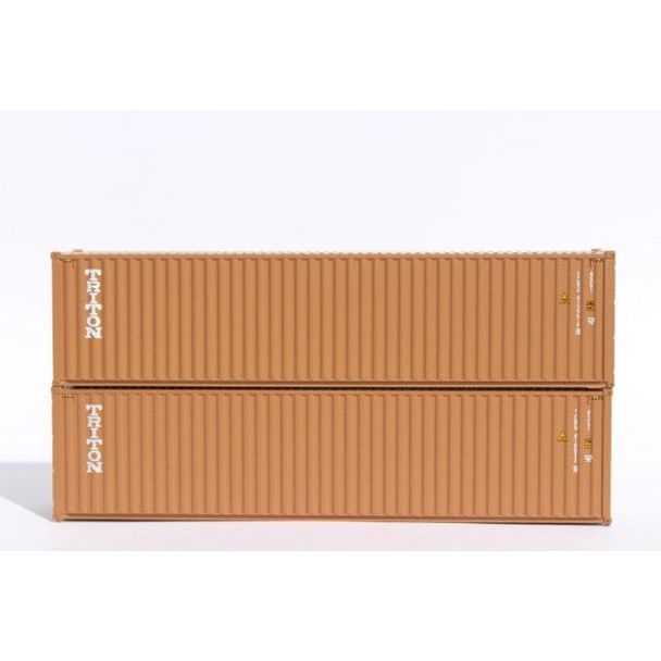 N TRITON 40'HIGH CUBE 2PK - Jacksonville Terminal Co - ModelCars.com
