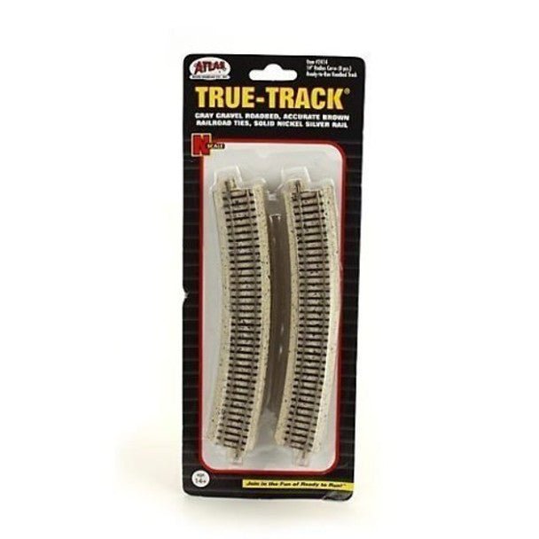 N TT 14" RAD CURVE - Atlas Track - ModelCars.com