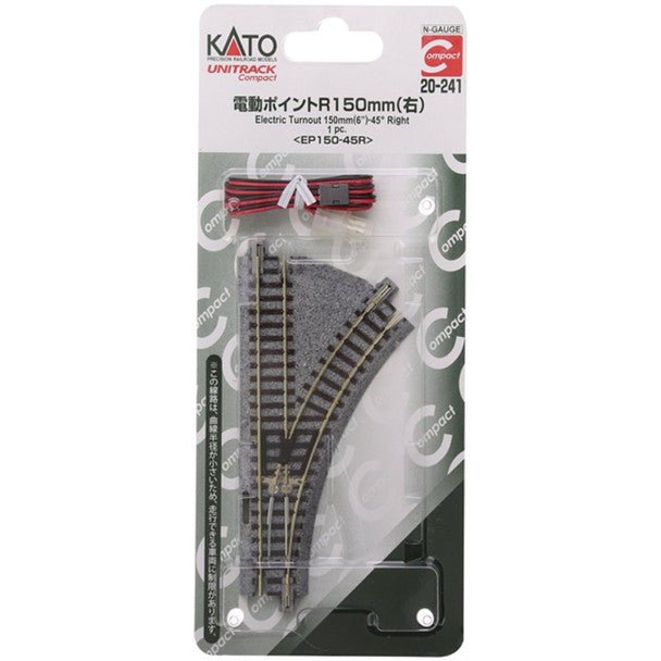 N UNI R150 - 45 TURNOUT RGT - Kato - ModelCars.com