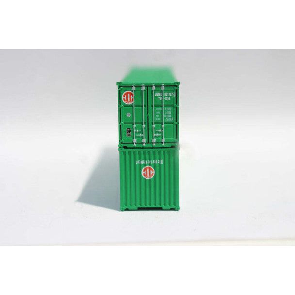 N UNIGLORY 40' CONT SET 1 - Jacksonville Terminal Co - ModelCars.com