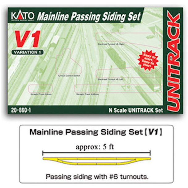 N V1 MAINLINE PASSING SET - Kato - ModelCars.com