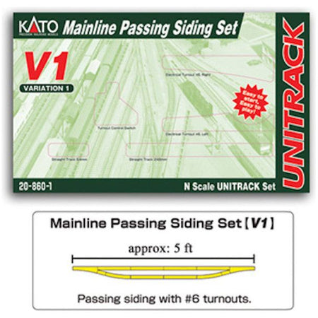 N V1 MAINLINE PASSING SET - Kato - ModelCars.com
