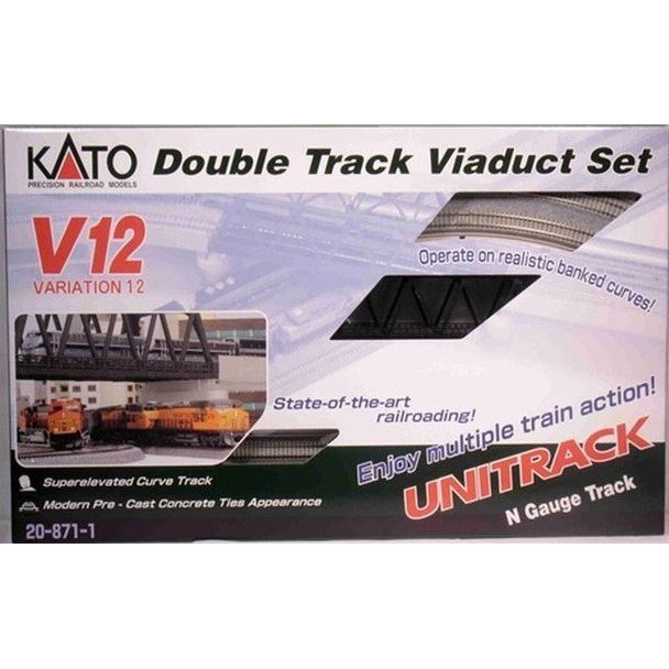 N V12 DBL TRK VIADUCT SET - Kato - ModelCars.com