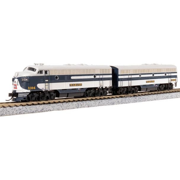 N WAB EMD F7AB 1104/1104B - Broadway Ltd - ModelCars.com