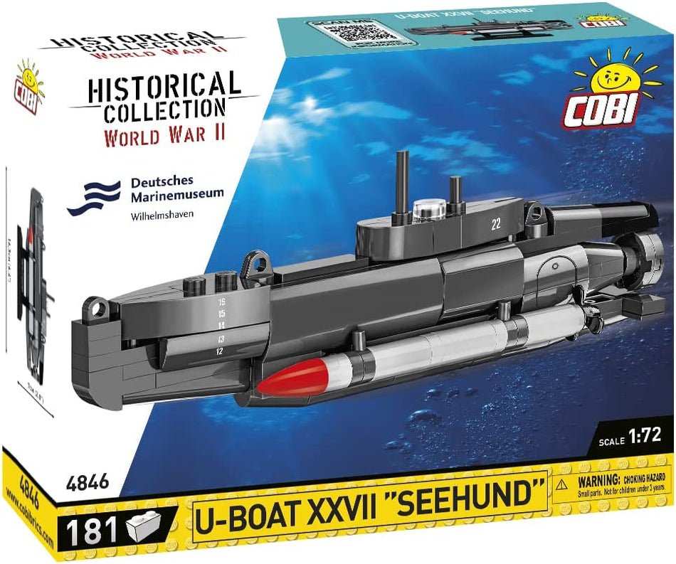 Cobi 172pcs HC WWII Midget Submarine T. XXVII