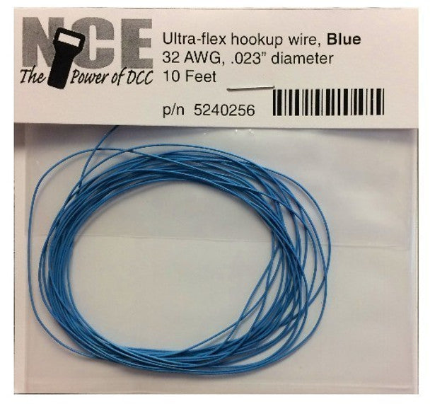 BLUE WIRE 32AWG 10FT          