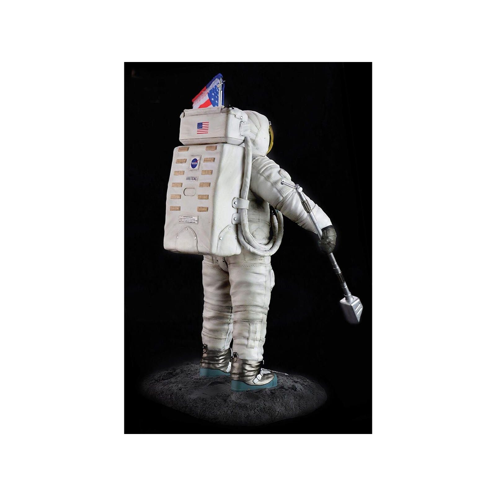 Neil Armstrong "Apollo 11 Commander - First Man On the Moon" Polyresin Statue "Statue Series" 1/8 Scale Model by Hobby Master - Hobby Master - ModelCars.com
