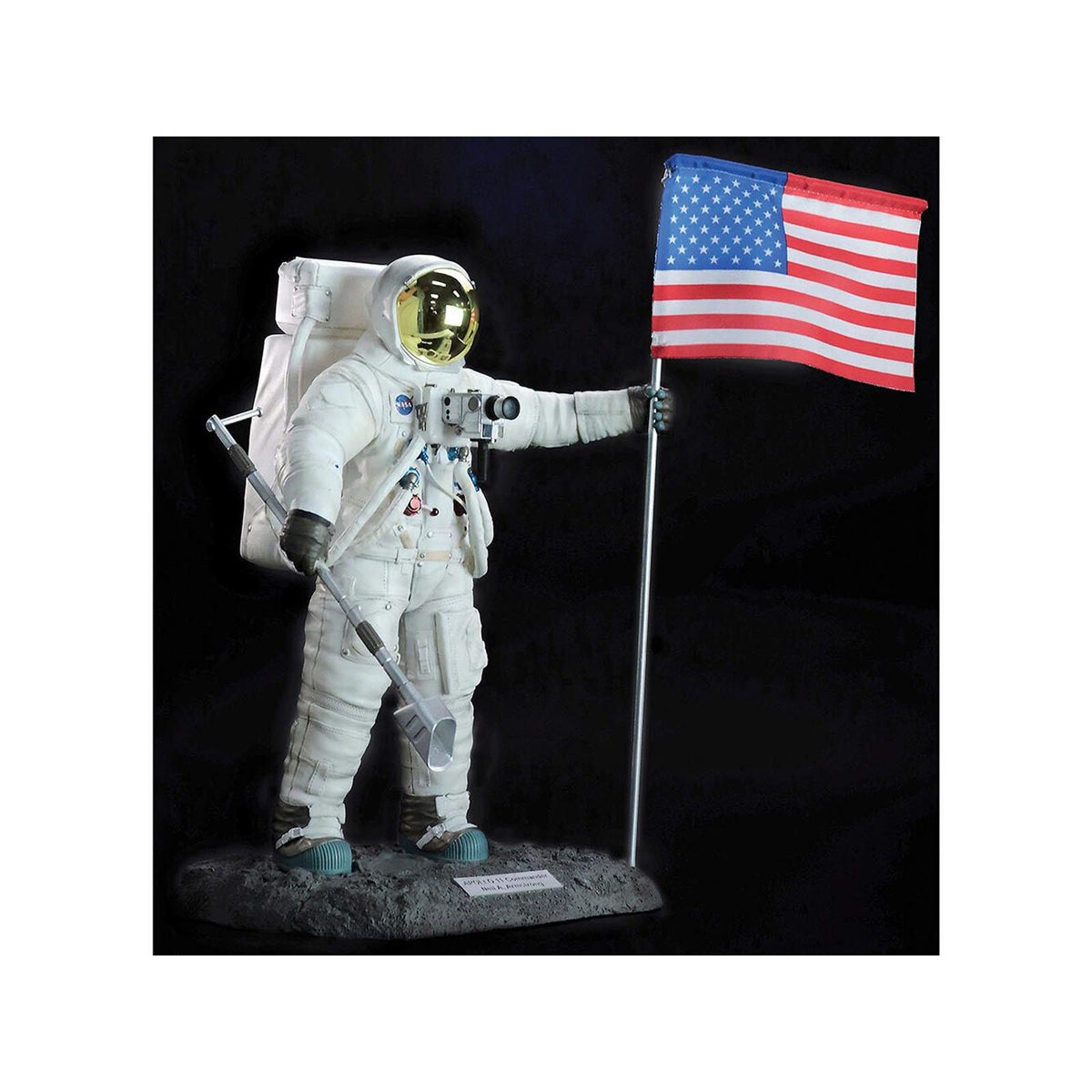 Neil Armstrong "Apollo 11 Commander - First Man On the Moon" Polyresin Statue "Statue Series" 1/8 Scale Model by Hobby Master-Hobby Master-ModelCars.com