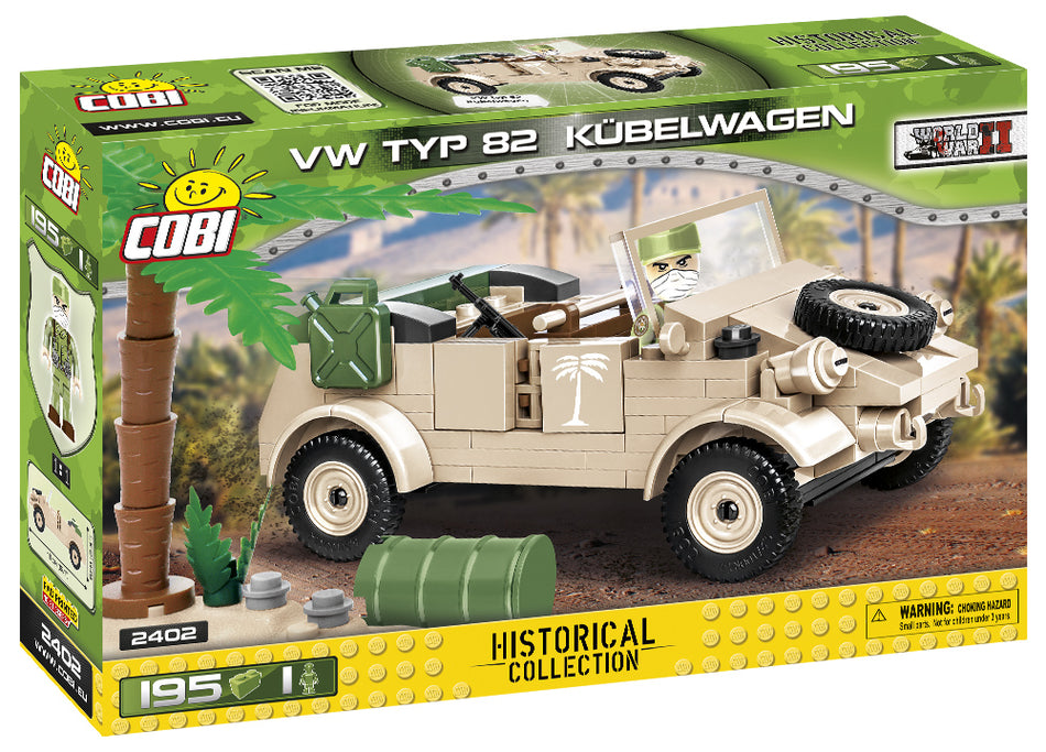 Cobi 195pcs HC WWII VW Type 82 Kubelwagen